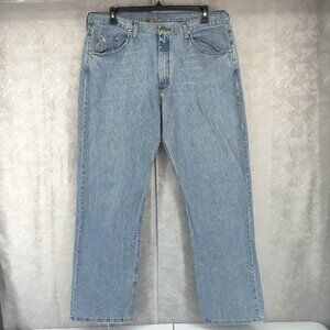 Wrangler 20x Jeans Men‎ 38x34 Blue Distressed Style 33 Extreme Relaxed Western